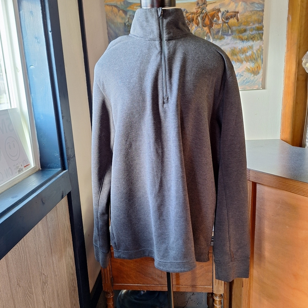 The North Face Charcoal Half Zip Pull Over,  Size XL, Style#NFOA2ULXF721208